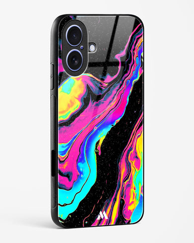 Vibrant Confluence Glass Case Phone Cover (Apple)