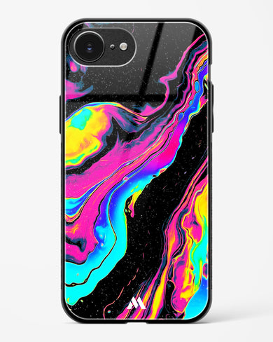 Vibrant Confluence Glass Case Phone Cover (Apple)