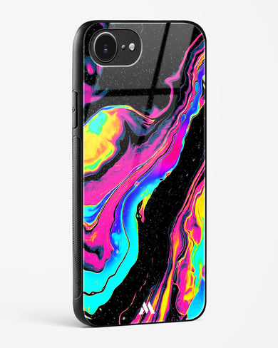 Vibrant Confluence Glass Case Phone Cover (Apple)