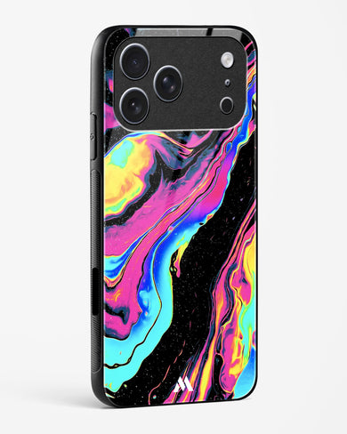 Vibrant Confluence Glass Case Phone Cover (Apple)
