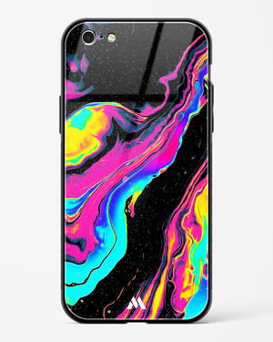 Vibrant Confluence Glass Case Phone Cover (Apple)