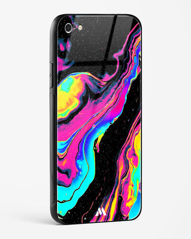 Vibrant Confluence Glass Case Phone Cover (Apple)