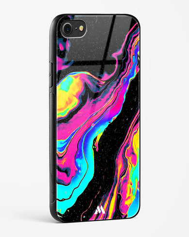 Vibrant Confluence Glass Case Phone Cover (Apple)