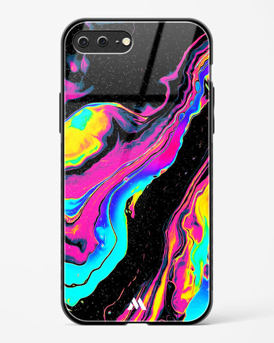 Vibrant Confluence Glass Case Phone Cover (Apple)