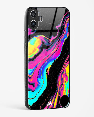 Vibrant Confluence Glass Case Phone Cover (Nothing)
