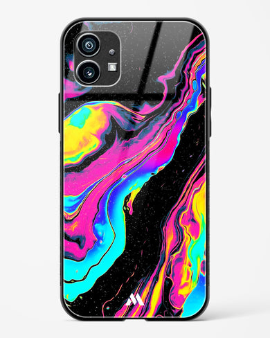 Vibrant Confluence Glass Case Phone Cover (Nothing)