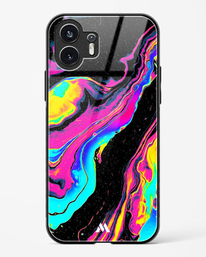 Vibrant Confluence Glass Case Phone Cover (Nothing)