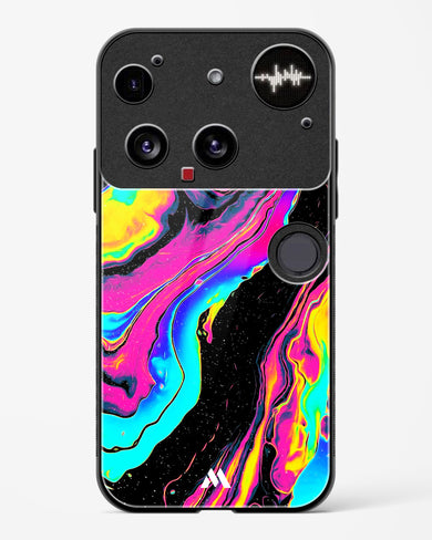 Vibrant Confluence Glass Case Phone Cover (Nothing)