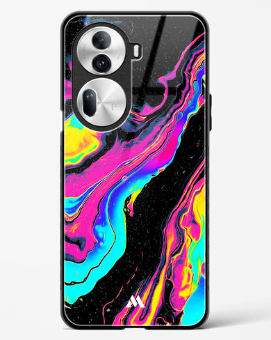 Vibrant Confluence Glass Case Phone Cover (Oppo)