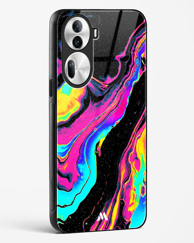 Vibrant Confluence Glass Case Phone Cover (Oppo)