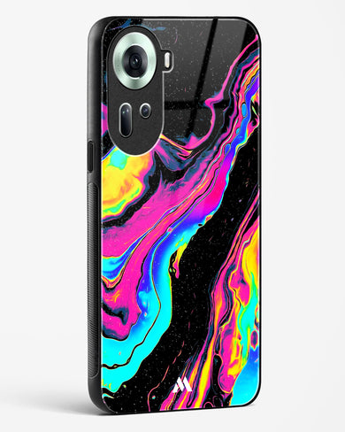 Vibrant Confluence Glass Case Phone Cover (Oppo)