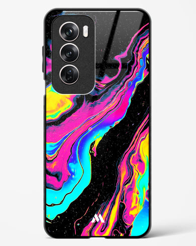 Vibrant Confluence Glass Case Phone Cover (Oppo)