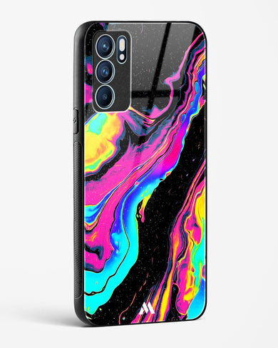 Vibrant Confluence Glass Case Phone Cover (Oppo)