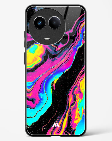 Vibrant Confluence Glass Case Phone Cover (Realme)