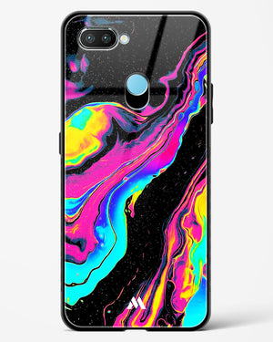 Vibrant Confluence Glass Case Phone Cover-(Realme)