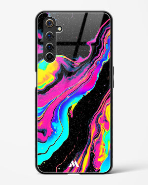 Vibrant Confluence Glass Case Phone Cover-(Realme)