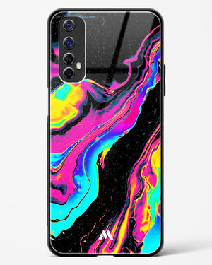 Vibrant Confluence Glass Case Phone Cover-(Realme)