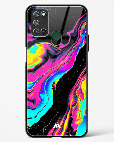 Vibrant Confluence Glass Case Phone Cover (Realme)