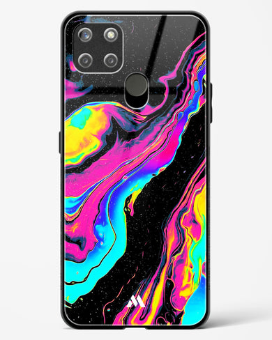 Vibrant Confluence Glass Case Phone Cover (Realme)