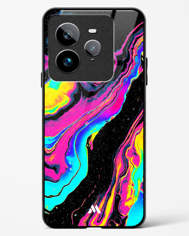 Vibrant Confluence Glass Case Phone Cover (Realme)