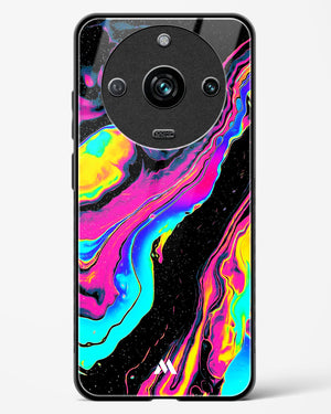 Vibrant Confluence Glass Case Phone Cover-(Realme)