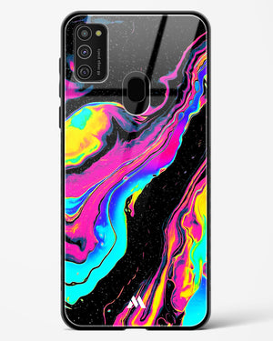 Vibrant Confluence Glass Case Phone Cover-(Samsung)