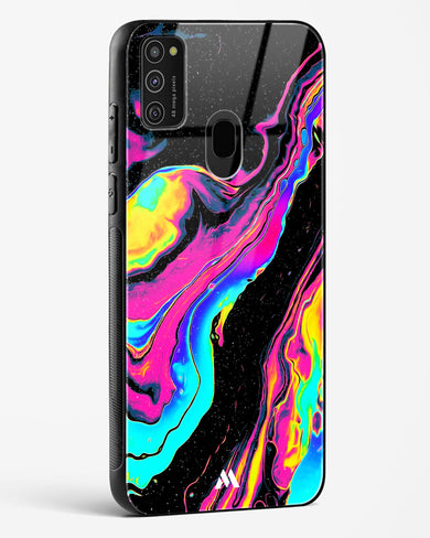 Vibrant Confluence Glass Case Phone Cover-(Samsung)