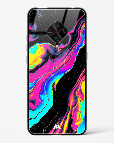 Vibrant Confluence Glass Case Phone Cover-(Vivo)