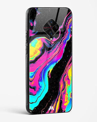 Vibrant Confluence Glass Case Phone Cover-(Vivo)