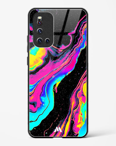 Vibrant Confluence Glass Case Phone Cover-(Vivo)