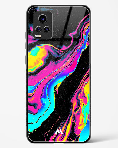 Vibrant Confluence Glass Case Phone Cover-(Vivo)