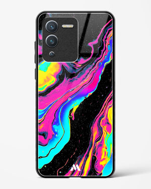 Vibrant Confluence Glass Case Phone Cover-(Vivo)