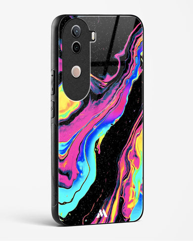 Vibrant Confluence Glass Case Phone Cover (Vivo)