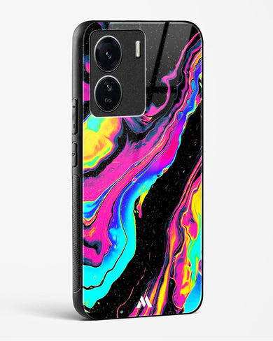 Vibrant Confluence Glass Case Phone Cover-(Vivo)