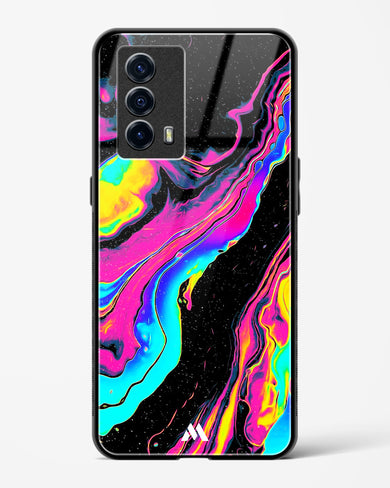 Vibrant Confluence Glass Case Phone Cover-(Vivo)