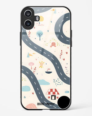 Country Roads [BREATHE] Glass Case Phone Cover (Nothing)