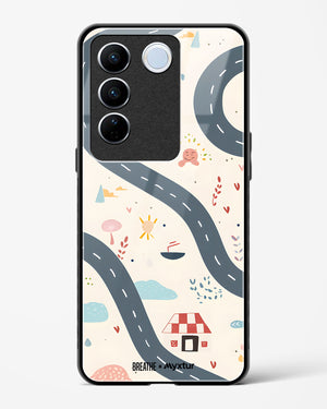 Country Roads [BREATHE] Glass Case Phone Cover (Vivo)