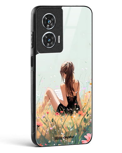 Love Letters [BREATHE] Glass Case Phone Cover (Motorola)