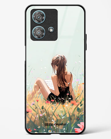 Love Letters [BREATHE] Glass Case Phone Cover (Motorola)