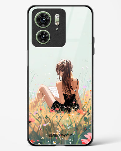 Love Letters [BREATHE] Glass Case Phone Cover (Motorola)