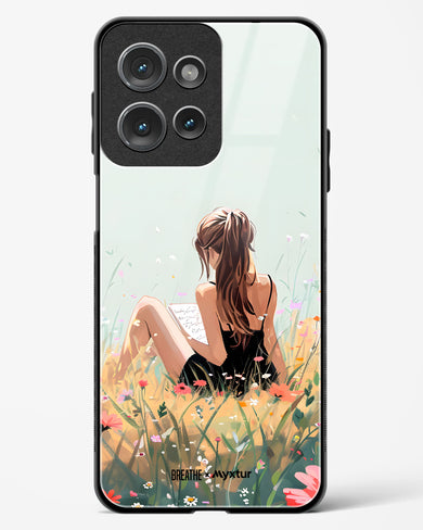 Love Letters [BREATHE] Glass Case Phone Cover (Motorola)