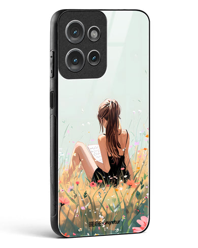 Love Letters [BREATHE] Glass Case Phone Cover (Motorola)