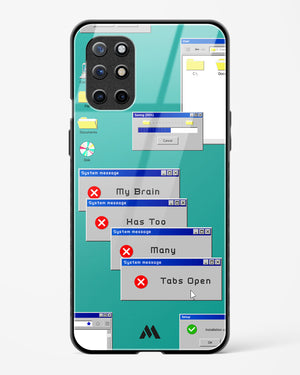 Too Many Open Tabs Glass Case Phone Cover (OnePlus)