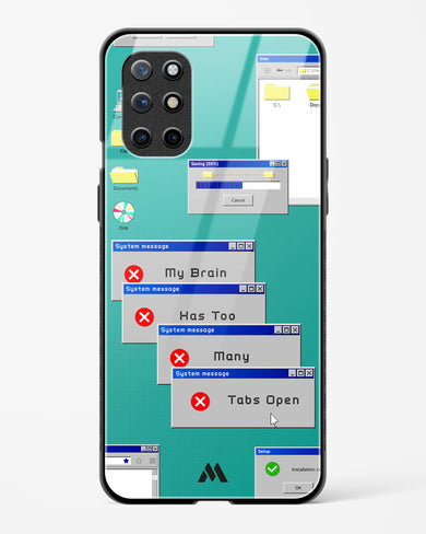 Too Many Open Tabs Glass Case Phone Cover (OnePlus)