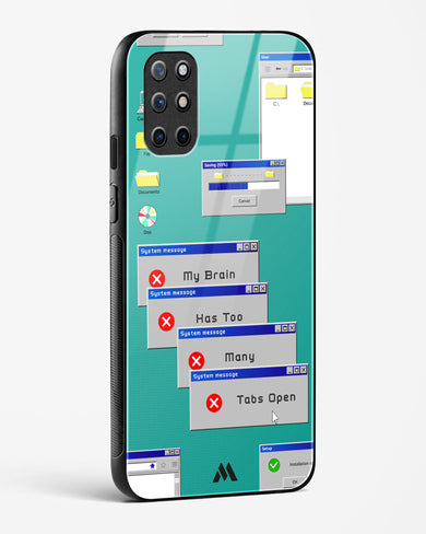Too Many Open Tabs Glass Case Phone Cover (OnePlus)