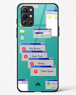Too Many Open Tabs Glass Case Phone Cover (OnePlus)