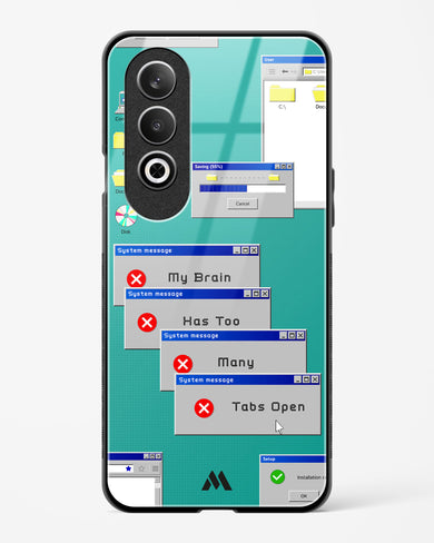 Too Many Open Tabs Glass Case Phone Cover (OnePlus)