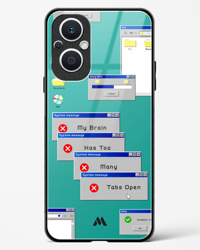 Too Many Open Tabs Glass Case Phone Cover (OnePlus)