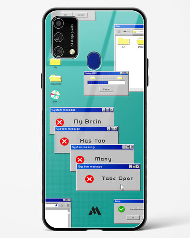 Too Many Open Tabs Glass Case Phone Cover (Samsung)