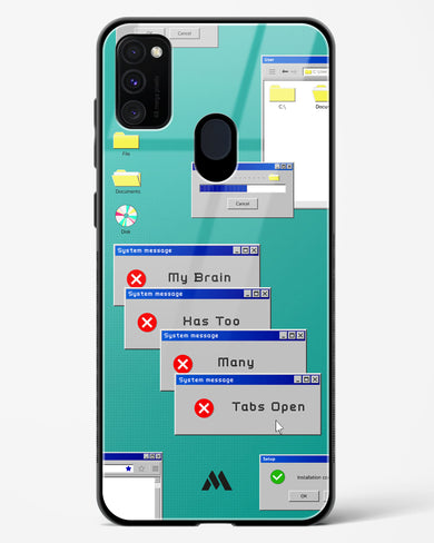 Too Many Open Tabs Glass Case Phone Cover-(Samsung)